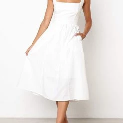 Levency New In Square Neck Slip Maxi Dress