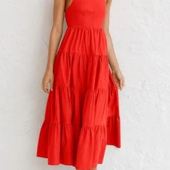 Levency Plaid Backless Slip Maxi Dress New In 53 Levency Plaid Backless Slip Maxi Dress New In