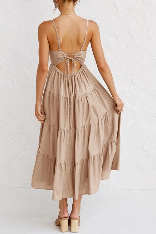 Levency Plaid Backless Slip Maxi Dress New In 12 Levency Plaid Backless Slip Maxi Dress New In