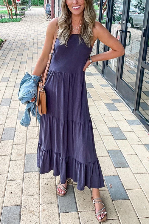 Levency Plaid Backless Slip Maxi Dress New In 18 Levency Plaid Backless Slip Maxi Dress New In