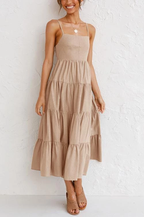 Levency Plaid Backless Slip Maxi Dress New In 6 Levency Plaid Backless Slip Maxi Dress New In