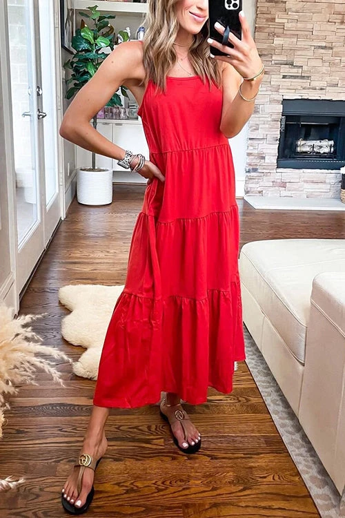 Levency Plaid Backless Slip Maxi Dress New In 4 Levency Plaid Backless Slip Maxi Dress New In