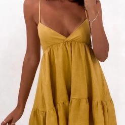 Levency New In V Neck Backless Slip Mini Dress 20 Levency New In V Neck Backless Slip Mini Dress
