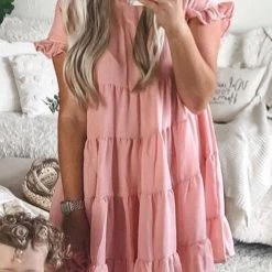 Levency New In Butterfly Sleeve Babydoll Dress 17 Levency New In Butterfly Sleeve Babydoll Dress