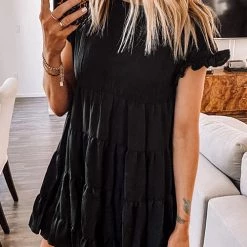 Levency New In Butterfly Sleeve Babydoll Dress 19 Levency New In Butterfly Sleeve Babydoll Dress