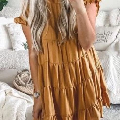 Levency New In Butterfly Sleeve Babydoll Dress 27 Levency New In Butterfly Sleeve Babydoll Dress