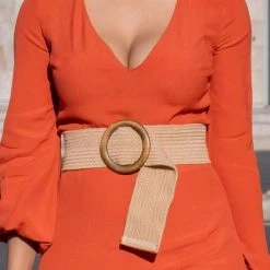 Levency Bohemia Weave O Ring Belt New In