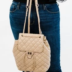 Levency Quilted Convertible Backpack New In