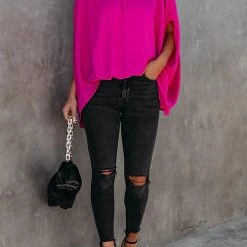 Levency Tie Back Cap Blouse New In