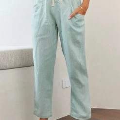 Levency Relaxed Drawstring Pants New In