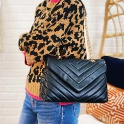 Levency New In Ready For Shopping Quilted Shoulder Handbag