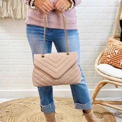 Levency New In Ready For Shopping Quilted Shoulder Handbag