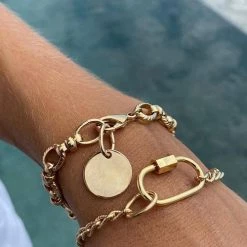 Levency Geometry Hollow Bracelet