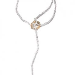 Levency New In Pearl Ring Necklace