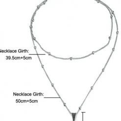 Levency Sunflower Layer Necklace New In