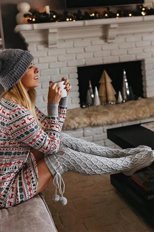 Levency Thigh High Comfy Warm Socks 1 Levency Thigh High Comfy Warm Socks