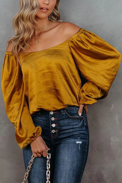 Levency New In Off The Shoulder Silky Top 4 Levency New In Off The Shoulder Silky Top