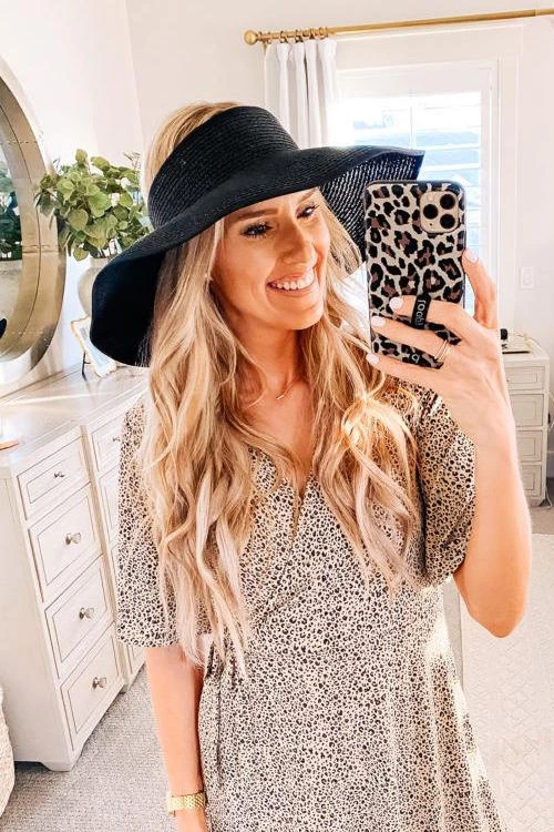 Levency Foldable Beach Straw Hat 6 Levency Foldable Beach Straw Hat