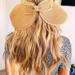 Levency Foldable Beach Straw Hat 29 Levency Foldable Beach Straw Hat