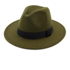 Levency Woolen Fedora Hat New In