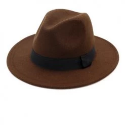 Levency Woolen Fedora Hat New In