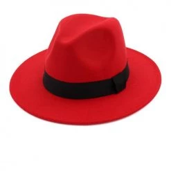 Levency Woolen Fedora Hat New In