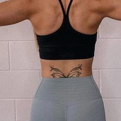 Levency Solid Backless Bra New In