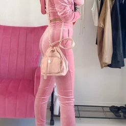 Levency New In Nylon Adjustable Strap Bucket Bag