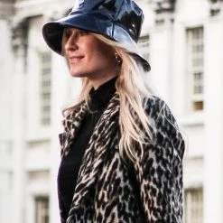 Levency New In PU Bucket Hat