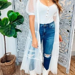 Levency Polka Dot Button Up Short Sleeve Coat 16 Levency Polka Dot Button Up Short Sleeve Coat