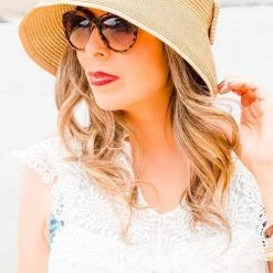 Levency Foldable Beach Straw Hat 34 Levency Foldable Beach Straw Hat