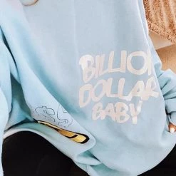 Levency BILLION $ BABY Loose Sweatershirt New In