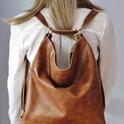 Levency New In Leather Convertible Backpack