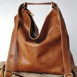 Levency New In Leather Convertible Backpack