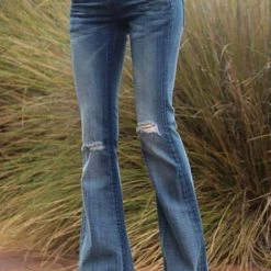 Levency Broken Hole Bell Jeans New In