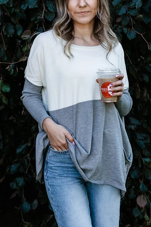 Levency New In Get Comfortable Double Pocket Sweater 15 Levency New In Get Comfortable Double Pocket Sweater