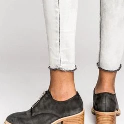 Levency Zipper Mid Heel Pumps