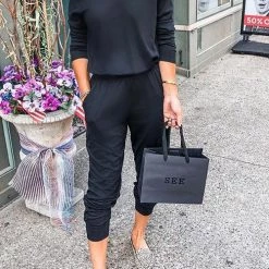 Levency New In One Shoulder Short Sleeve Jumpsuit