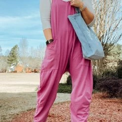 Levency New In Pockets Slip Jumpsuit