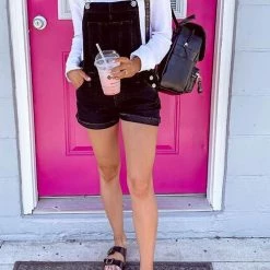 Levency New In Simple Denim Romper