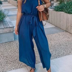 Levency New In Slit Belted Slip Jumpsuits 15 Levency New In Slit Belted Slip Jumpsuits
