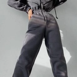 Levency Zip Up Drop Shoulder Hooded Jumpsuit New In