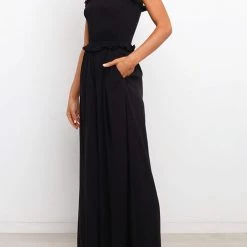 Levency Strapless Shirred Bodice Jumpsuits New In