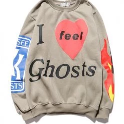 Levency Scrawl Print Lovers Hoodie