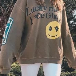 Levency Scrawl Print Lovers Hoodie