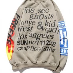 Levency Scrawl Print Lovers Hoodie