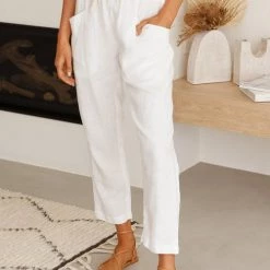 Levency Relaxed Drawstring Pants New In