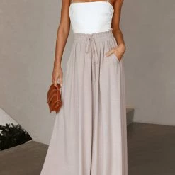 Levency New In Drawstring Wide Leg Pants 45 Levency New In Drawstring Wide Leg Pants