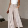 Levency New In Drawstring Wide Leg Pants