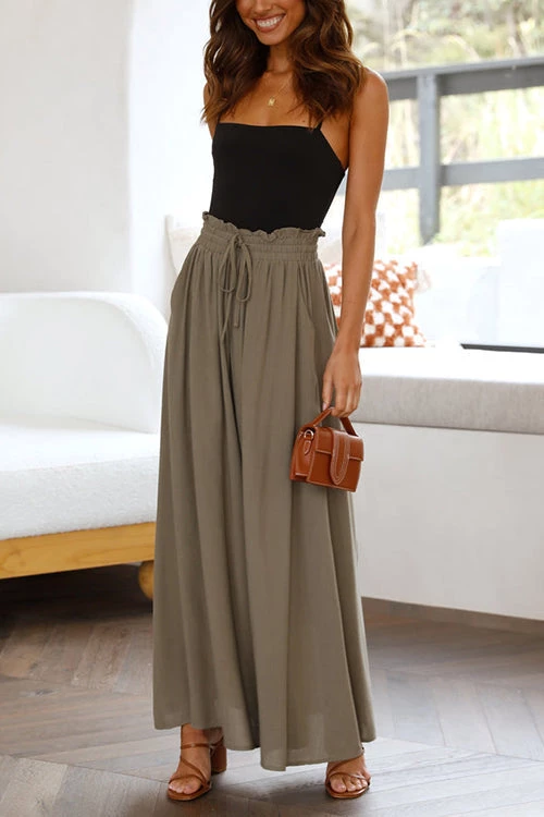 Levency New In Drawstring Wide Leg Pants 24 Levency New In Drawstring Wide Leg Pants